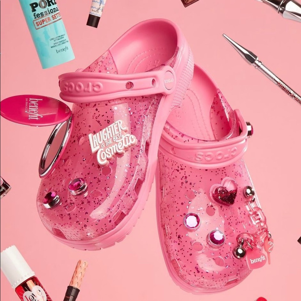 Sold out Crocs x Benefit size 9 women’s